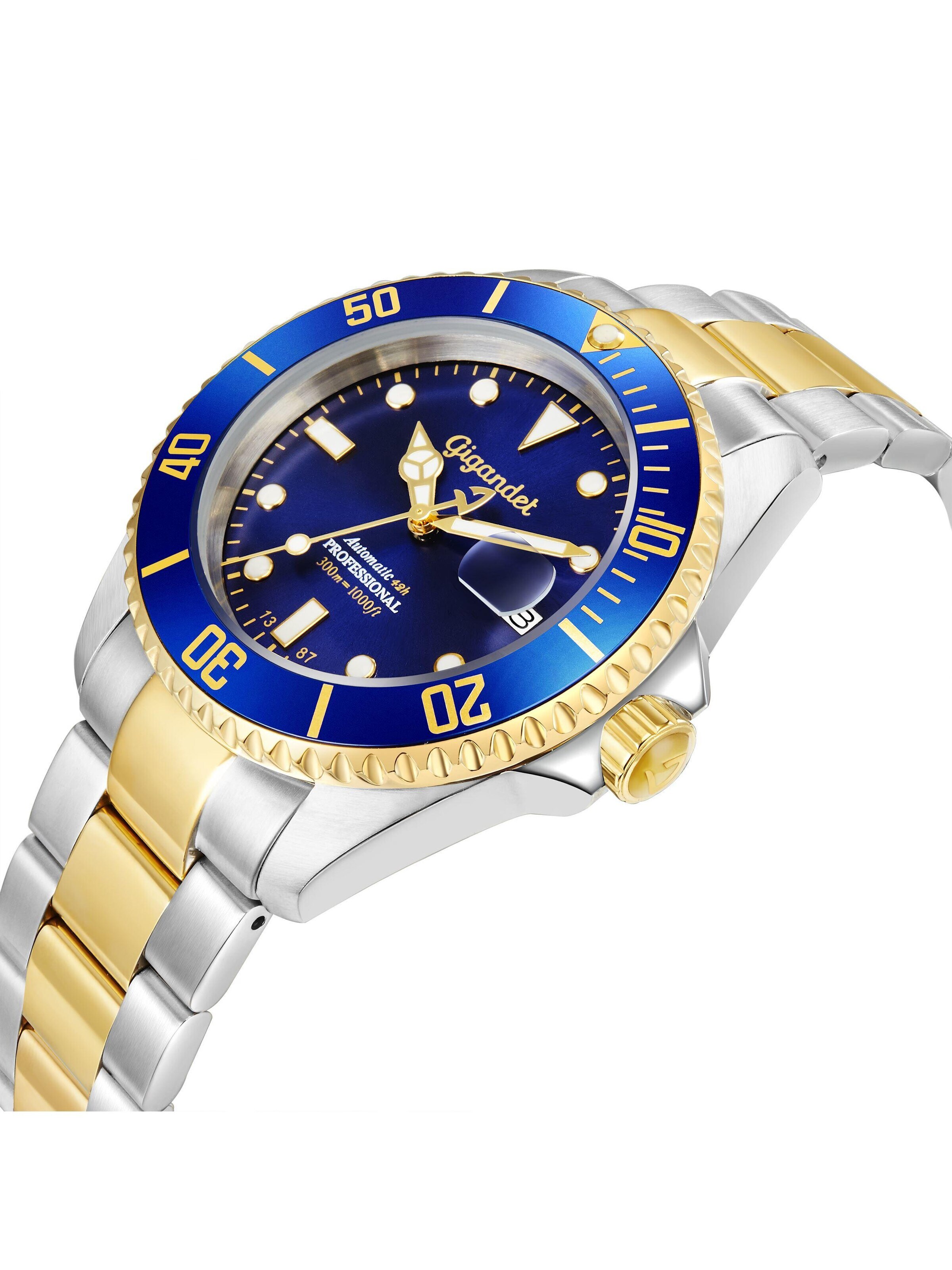 Montre à affichage analogique 'SEA GROUND' Gigandet en bleu