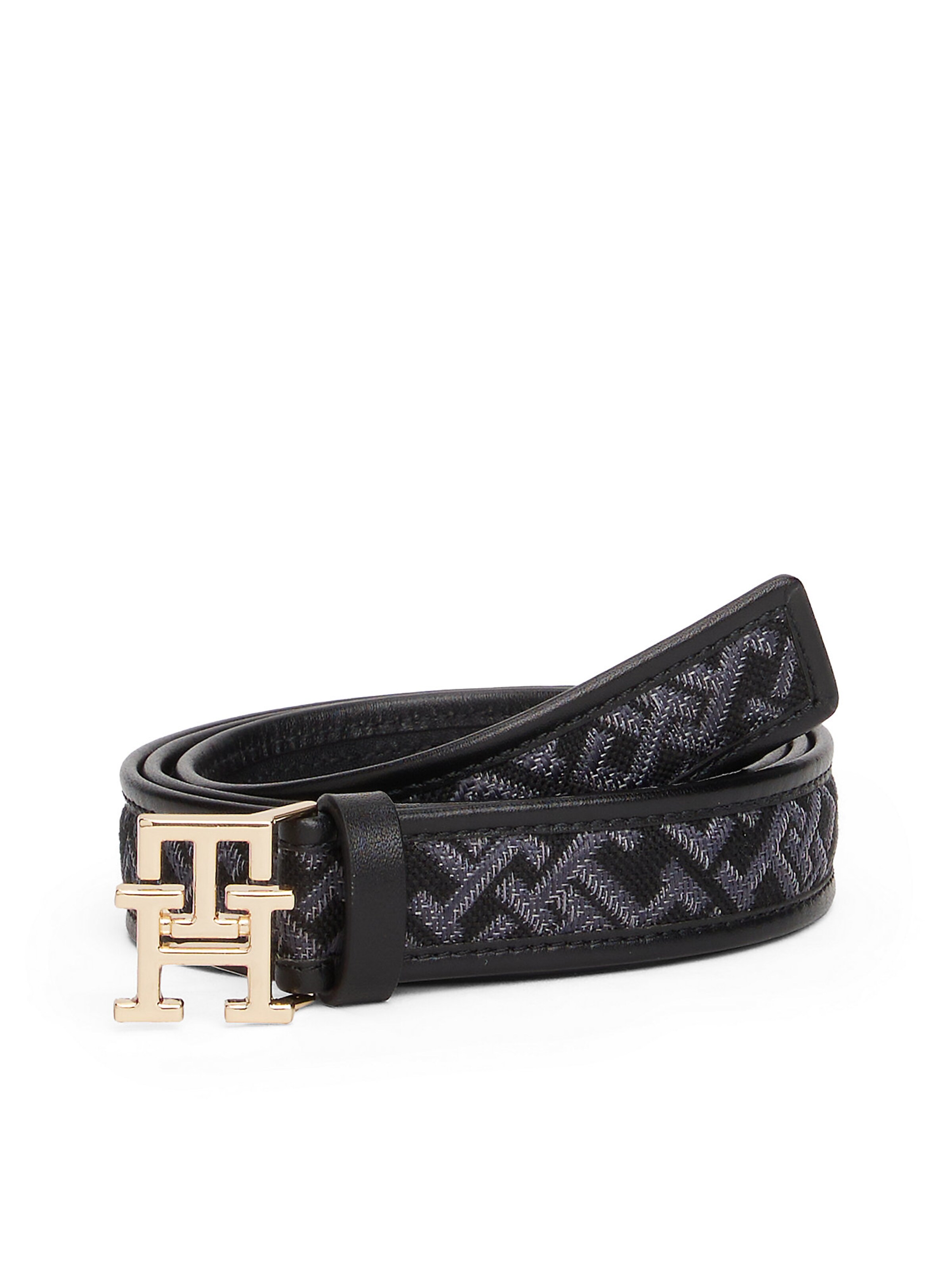Ceinture TOMMY HILFIGER en noir : devant