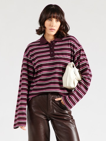 Monki Shirt in Purple: front