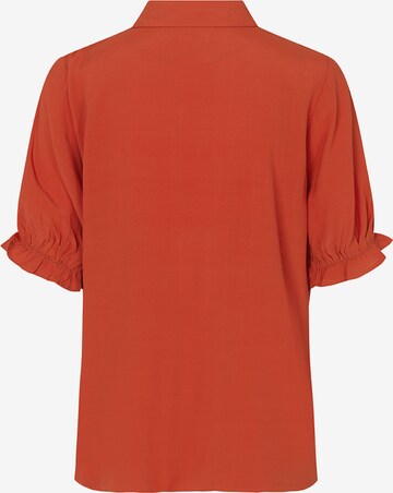 modström Blouse 'Raven' in Orange