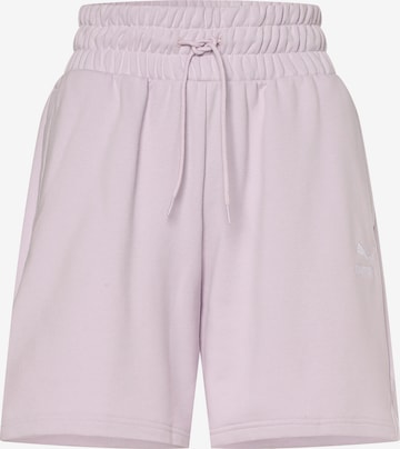 PUMA Workout Pants in Pink: front