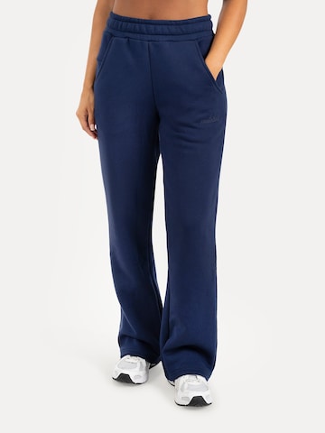 Loosefit Pantalon 'Finy' Smilodox en bleu : devant