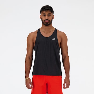 new balance Performance shirt 'Athletics Tank' in Black: front