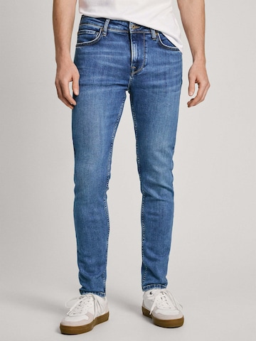 Pepe Jeans Skinny Jeans in Blue: front