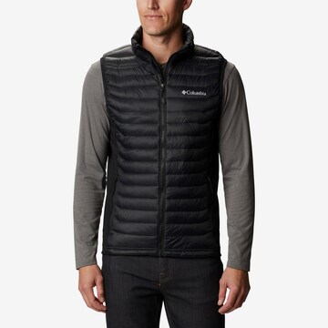 COLUMBIA Sportbodywarmer 'Powder Pass' in Zwart: voorkant