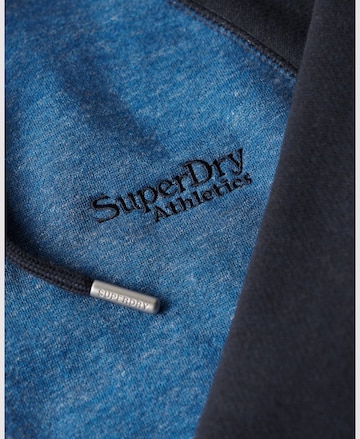 Superdry Zip-Up Hoodie 'Essential' in Blue