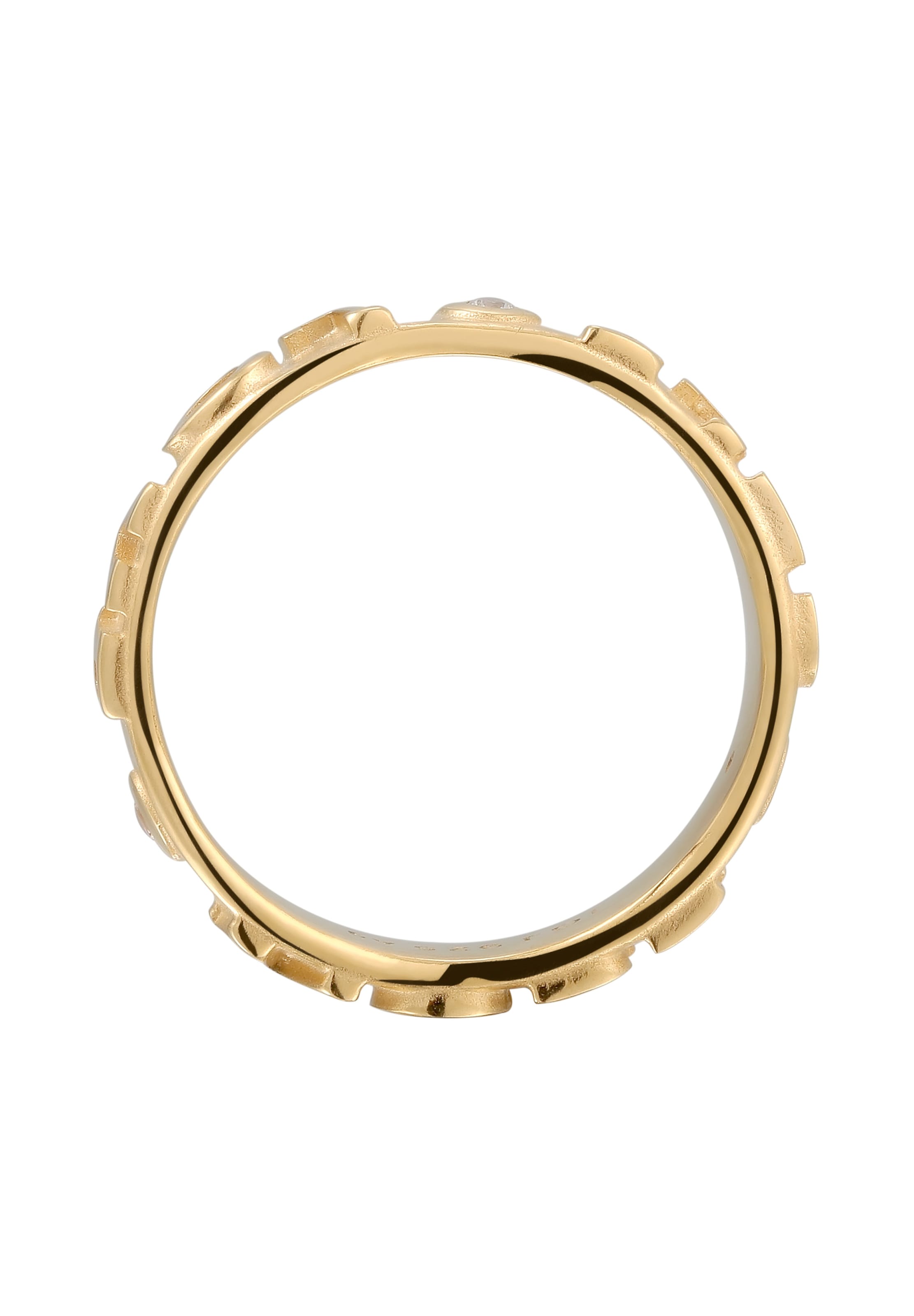 ELLI Ring 'LOVE' in Gold