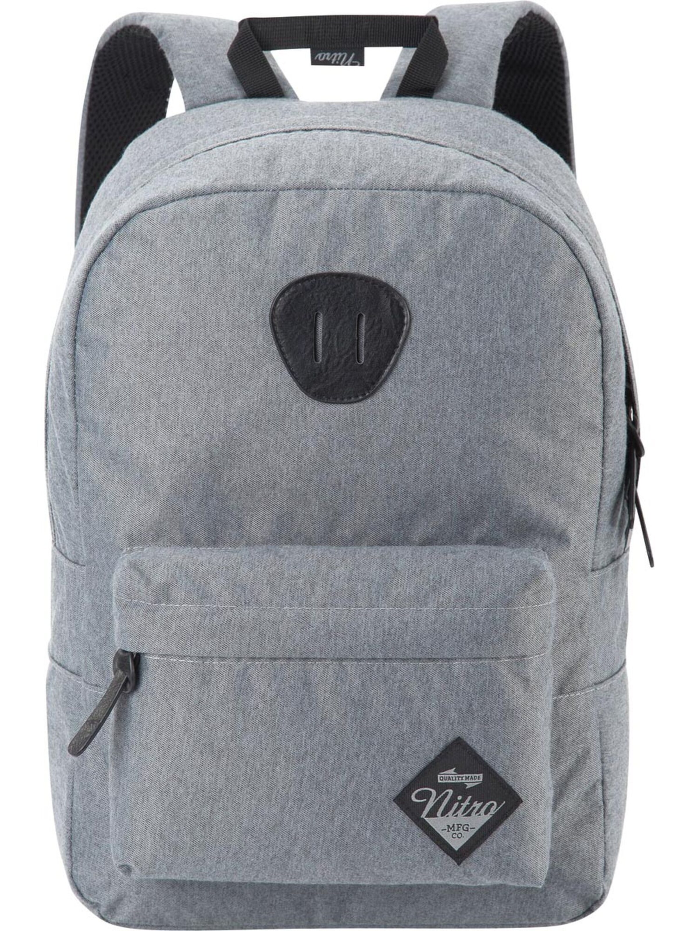 NITRO Backpack in Grey: front