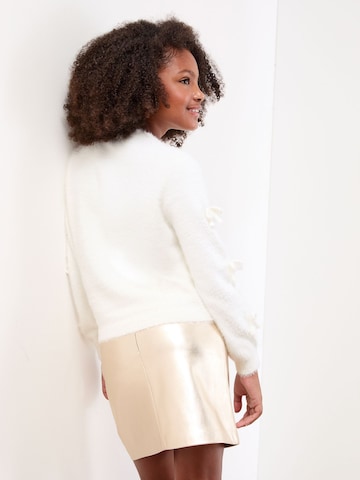 Lipsy Sweater 'Christmas' in Beige