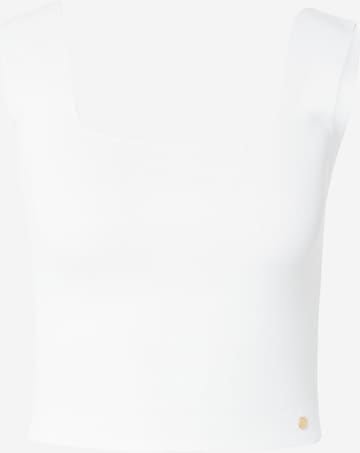 Tops en tricot 'MOZEGE' LTB en blanc : devant