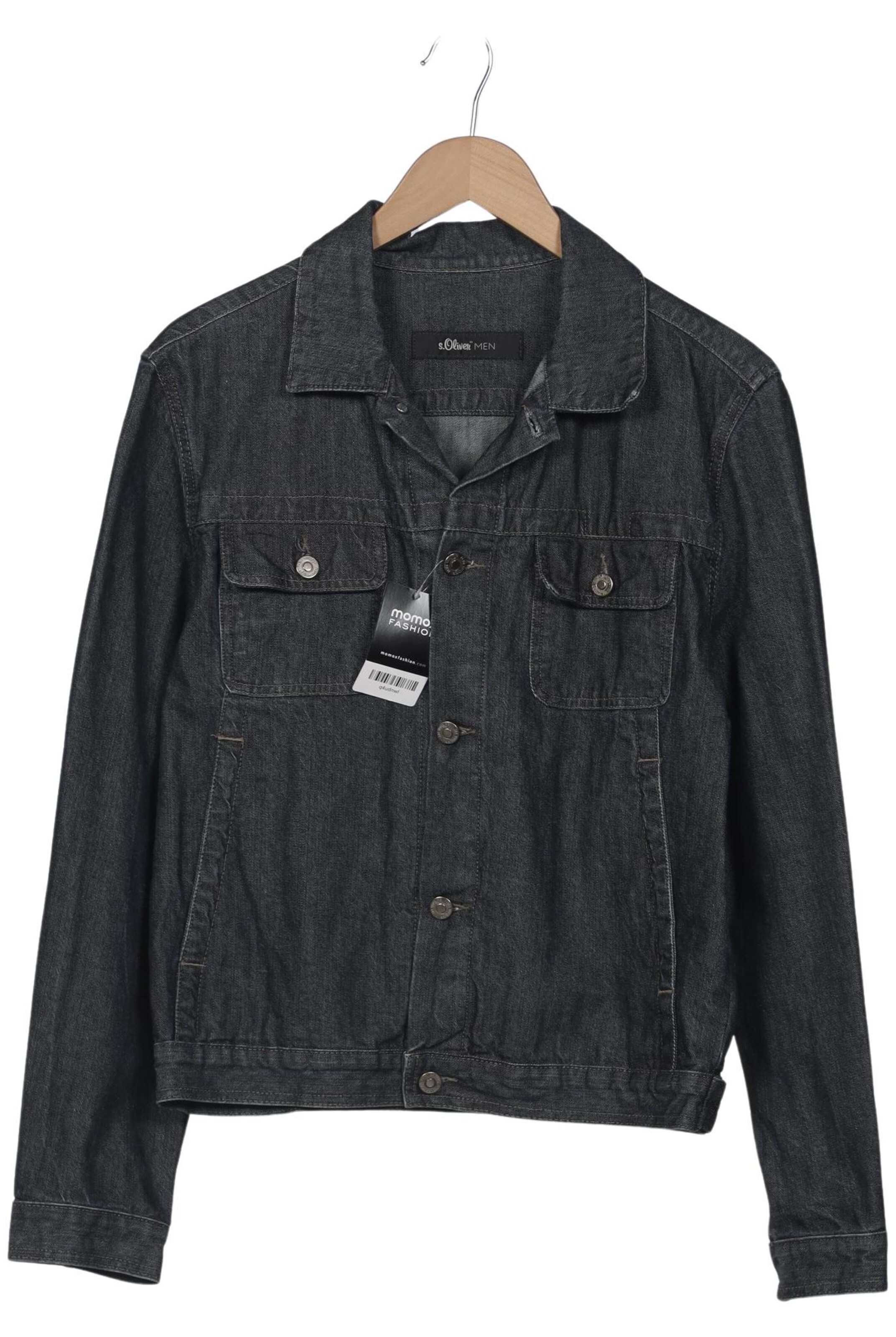 s.Oliver Jacket & Coat in M in Blue: front