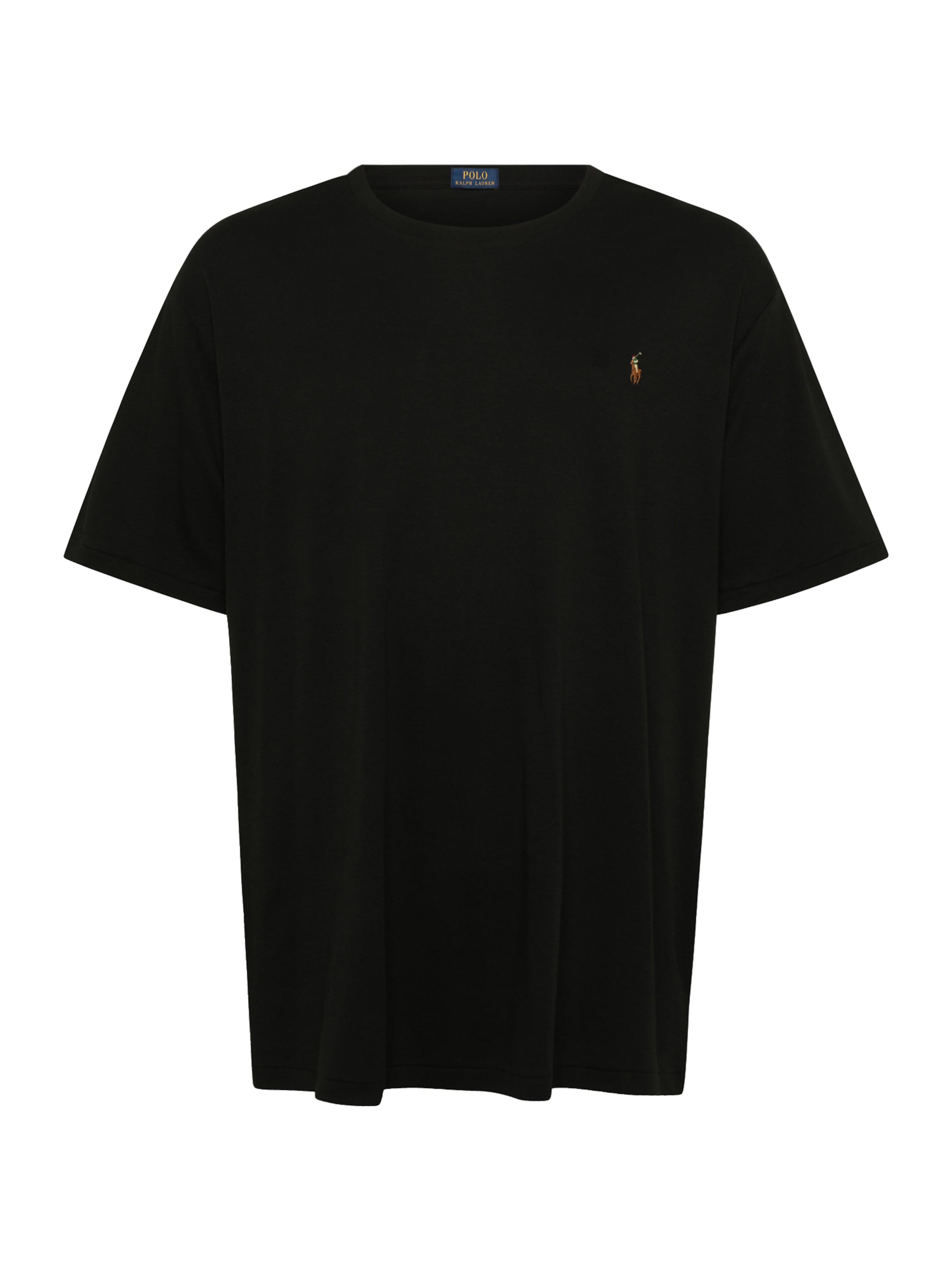 Polo Ralph Lauren Big & Tall Shirt in Black: front
