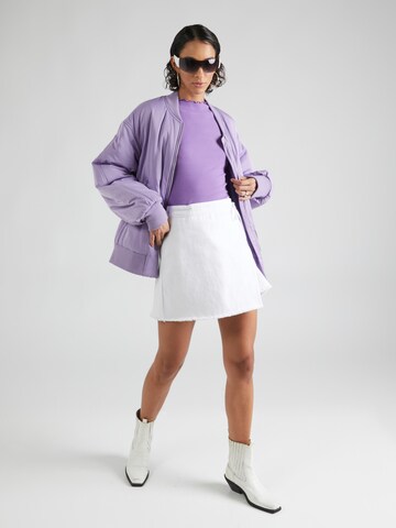 PIECES Shirt 'NICCA' in Lila