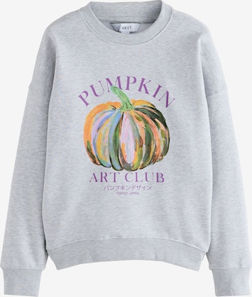 NextSweater majica 'Halloween' - siva boja: prednji dio