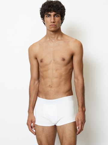 Marc O'Polo Boxer shorts ' Iconic Rib ' in White: front
