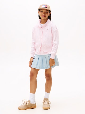 TOMMY HILFIGER Вязаная кофта в Ярко-розовый