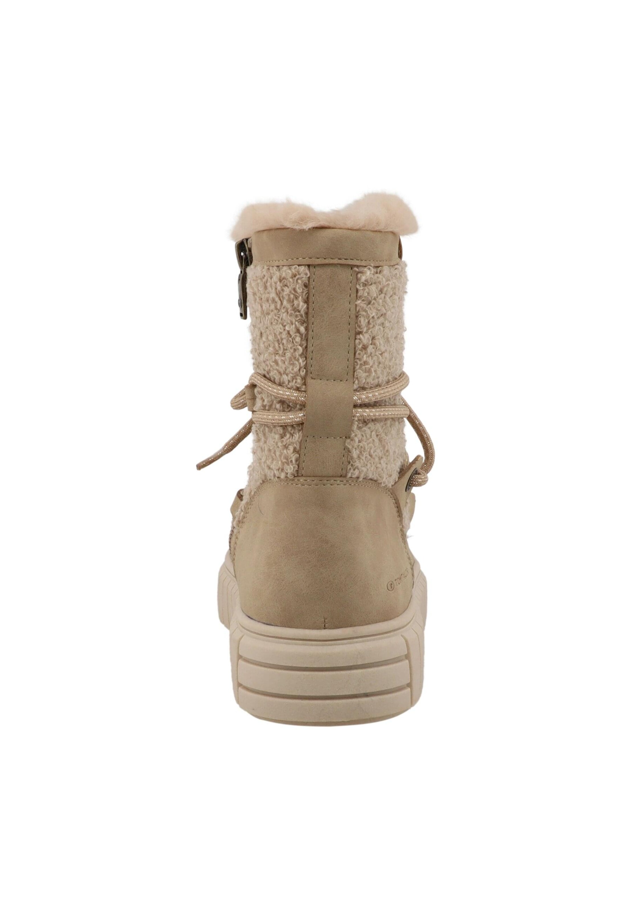 TOM TAILOR Boots σε μπεζ