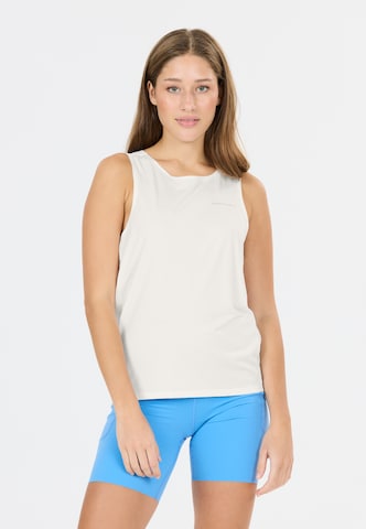 ENDURANCE Sports top 'Waane' in White: front