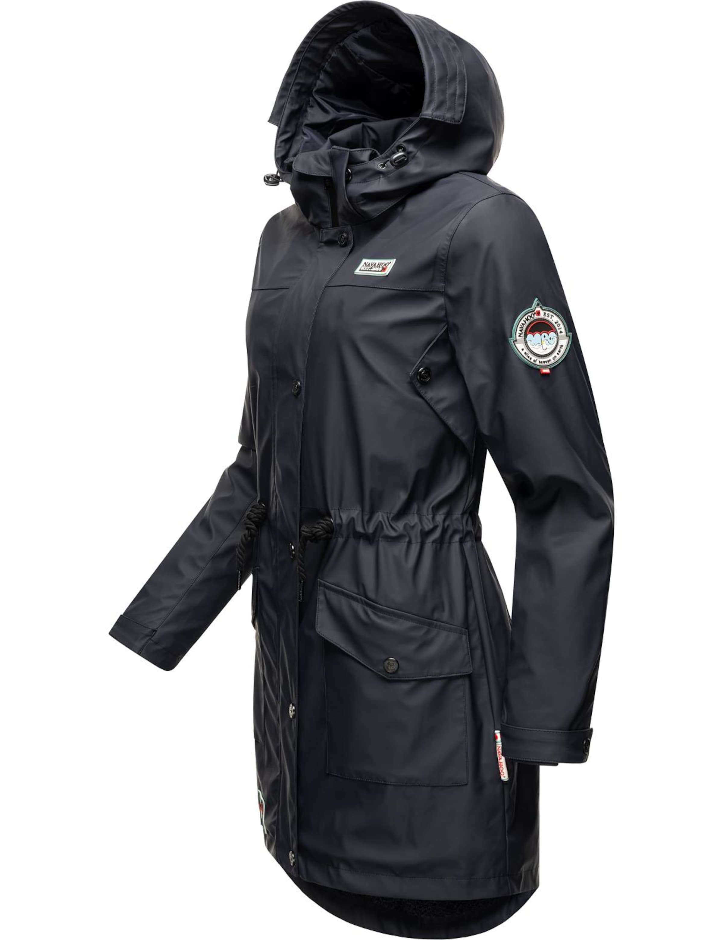 NAVAHOOPrijelazni kaput 'Deike' - plava boja