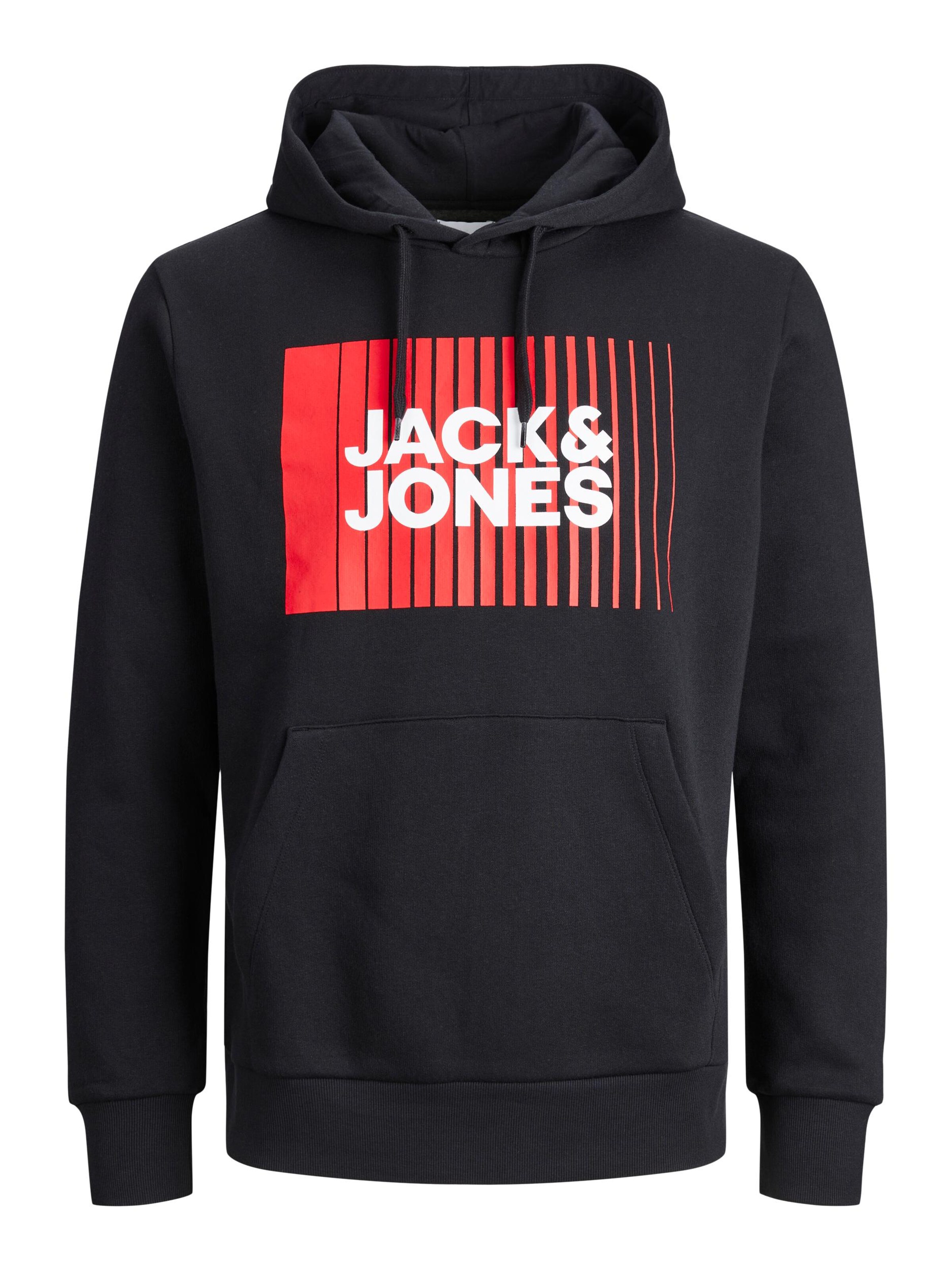 JACK & JONES Sweatshirt in Black: front