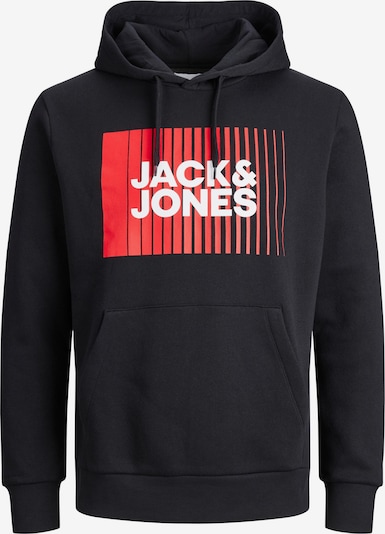 JACK & JONES Collegepaita värissä pastellinpunainen / musta / valkoinen, Tuotenäkymä