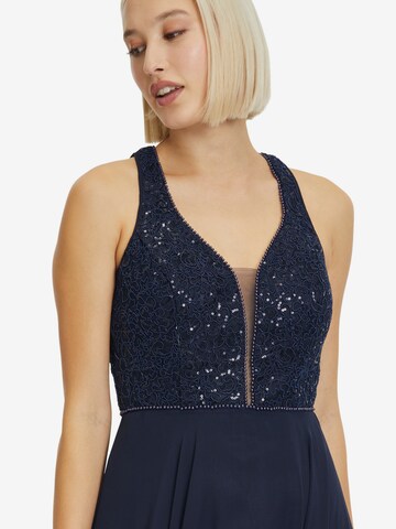 Vera Mont Evening Dress in Blue