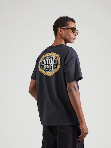 Volcom Футболка 'TUNE IN SST' в Черный: спереди
