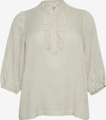 KAFFE CURVEBluza - bež boja: prednji dio