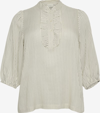 KAFFE CURVE Bluse in schwarz / weiß, Produktansicht