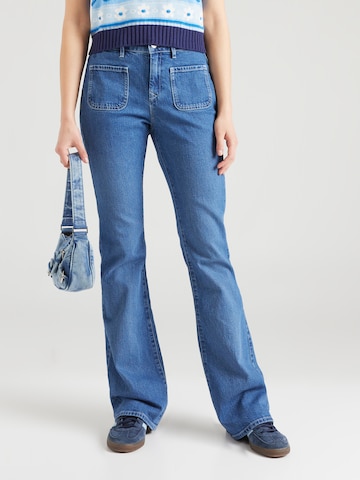 Dawn Flared Jeans 'SKY' in Blauw: voorkant