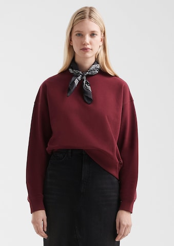 QS Sweatshirt in Rot: Vorderseite