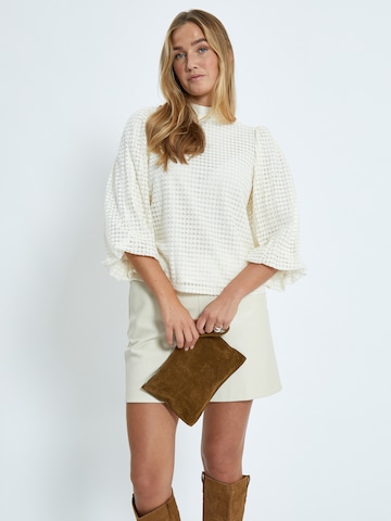 minus Blouse 'Fiora' in Beige: voorkant