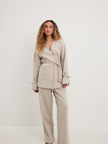 NA-KD Loose fit Pants in Beige