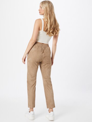OAKWOOD Tapered Hose 'GIFT' in Beige