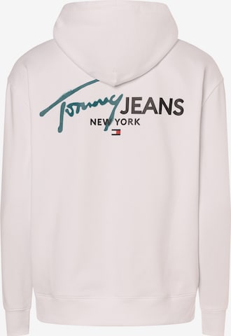 Tommy Jeans Zip-Up Hoodie in White