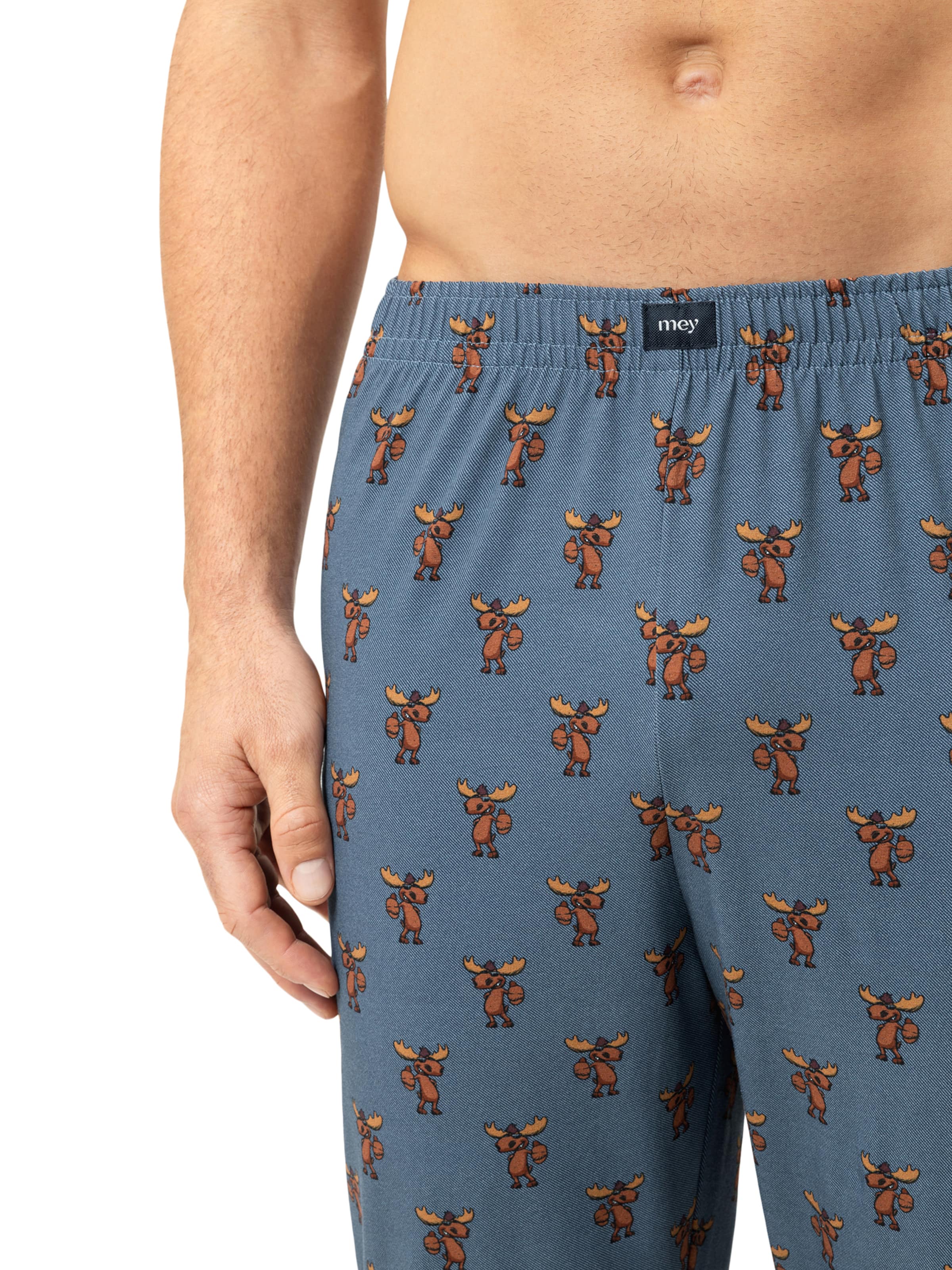 Mey Pyjamabroek ' Serie Gentle Moose ' in Blauw