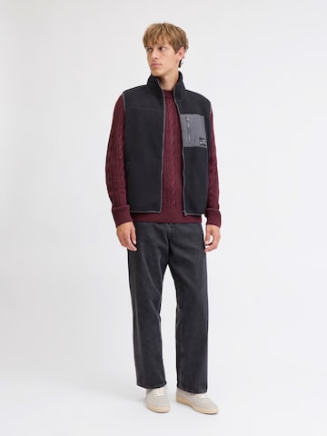 JJ Rebel Bodywarmer 'JREBAUSTIN' in Zwart