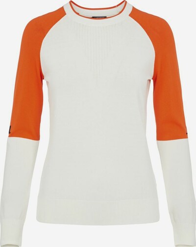 J.Lindeberg Pullover in orange / weiß, Produktansicht