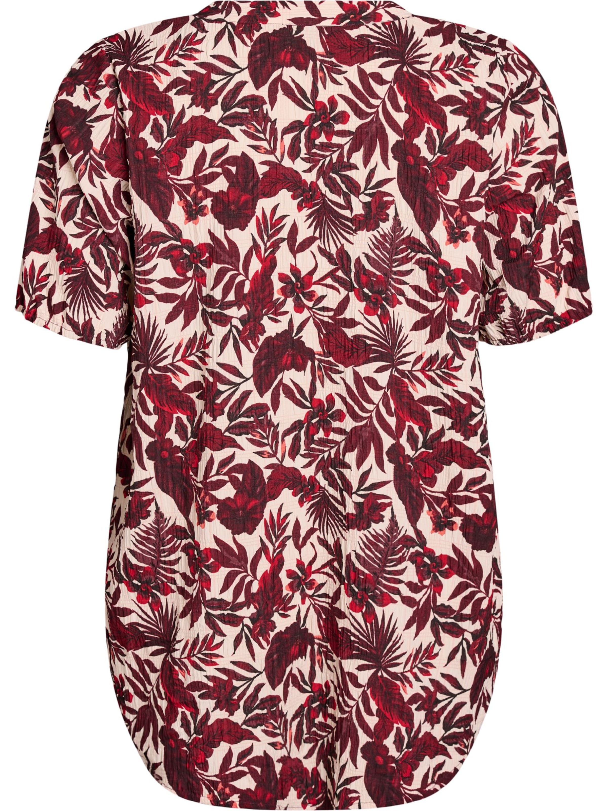 Zizzi Блузка 'EHANNAH' в Красный