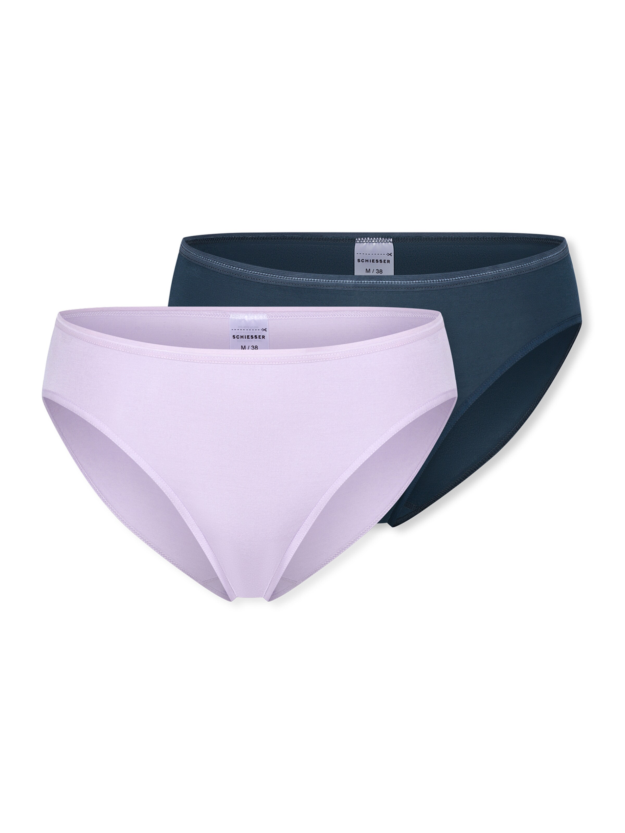 SCHIESSER Slip ' Modal Essentials ' in Blauw: voorkant