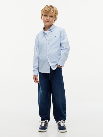 TOMMY HILFIGER Regular fit Button Up Shirt 'Essential' in Blue