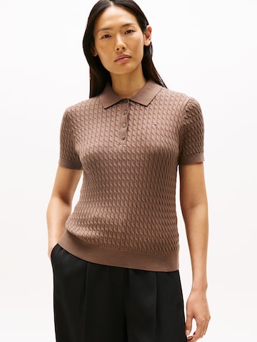 TOMMY HILFIGER Sweater in Brown: front
