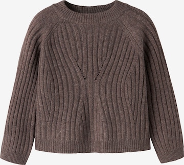 Pullover di NAME IT in marrone: frontale