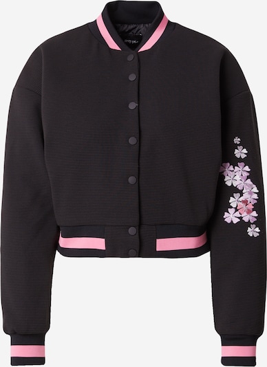 Nasty Gal Jacke in pink / schwarz, Produktansicht