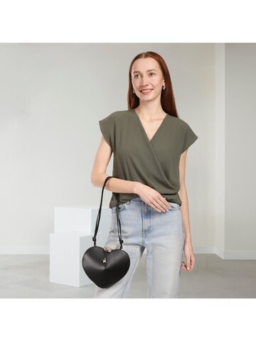 Florence Schultertasche‌‌‌‌‌ in Schwarz: Vorderseite