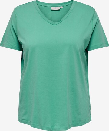 ONLY Carmakoma - Camiseta en verde: frente