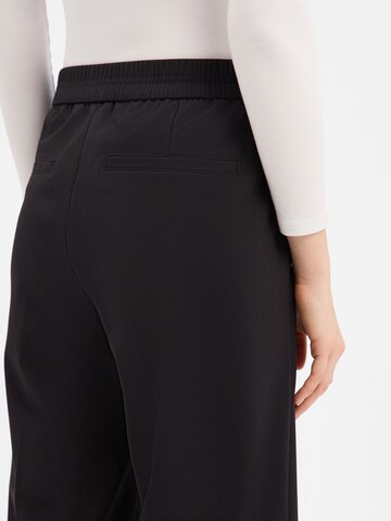 Someday Regular Pleat-front trousers ' Charlie cropped ' in Black