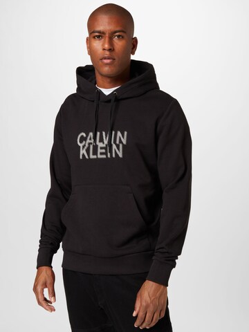 Calvin Klein Sweatshirt in Schwarz: predná strana