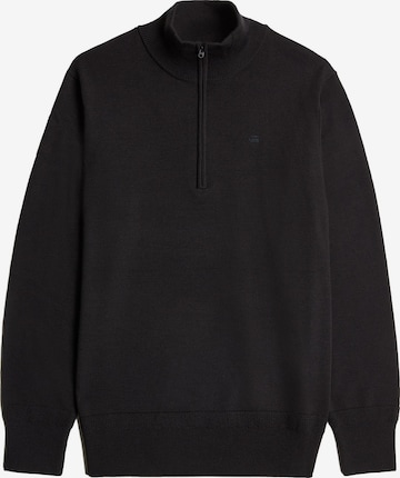 G-STAR - Jersey en negro: frente