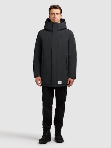khujo Jacke 'Kann2' in Grau: Vorderseite